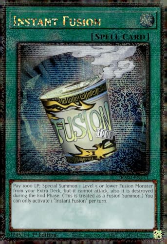 Instant Fusion (Quarter Century Secret Rare) – RA03-EN171 – Quarter Century Secret Rare – 1. Auflage von YU-GI-OH!