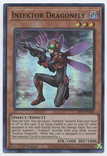 Inzektor Dragonfly GRCR-EN040 Super Rare 1. Auflage von YU-GI-OH!