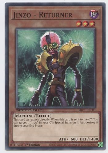 Jinzo - Returner - SBC1-ENE03 - Common - 1. Auflage von YU-GI-OH!