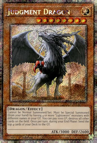 Judgment Dragon (Platinum Secret Rare) – RA03-EN196 – Platinum Secret Rare – 1. Auflage von YU-GI-OH!