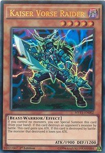 Kaiser Vorse-Plünderer - MVP1-DE002 - Ultra Rare - 1. Auflage von YU-GI-OH!