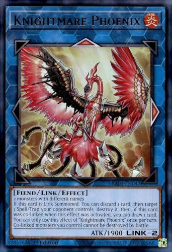 Knightmare Phoenix (UR) - RA03-EN042 - Ultra Rare - 1. Auflage von YU-GI-OH!