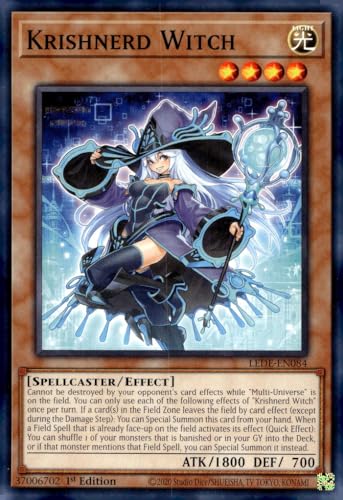 Krishnerd Witch - LEDE-EN084 - Common - 1. Auflage von YU-GI-OH!