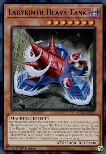 Labyrinth Heavy Tank - MP24-EN257 - Ultra Rare - 1st Edition von YU-GI-OH!