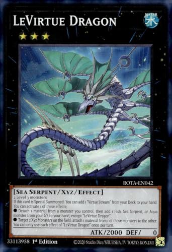 LeVirtue Dragon - ROTA-EN042 - Super Rare - 1. Auflage von YU-GI-OH!