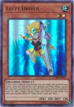 Lefty Driver - DUPO-EN033 - Ultra Rare - Unlimited Edition von YU-GI-OH!