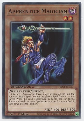 Lehrling Magier - SBC1-ENA09 - Common - 1. Auflage von YU-GI-OH!