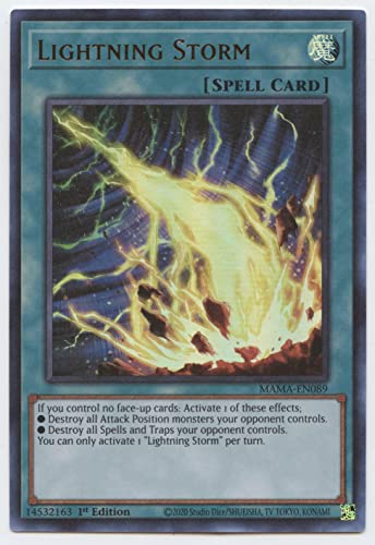 Lightning Storm MAMA-EN089 - Ultra Rare - 1. Auflage von YU-GI-OH!