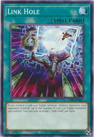 Link Hole - EXFO-EN051 - Common - Unlimited Edition von YU-GI-OH!