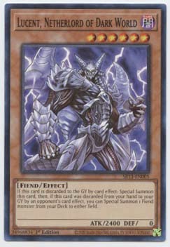 Lucent, Netherlord of Dark World SR13-EN005 Common, 1. Auflage von YU-GI-OH!