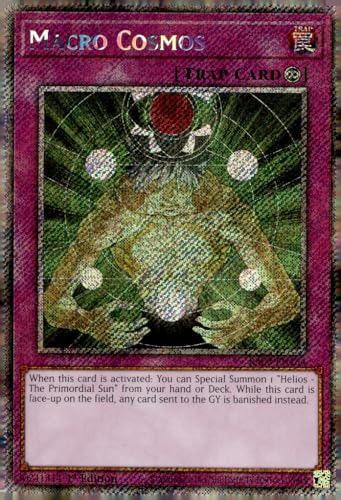 Macro Cosmos (Platinum Secret Rare) – RA03-EN164 – Platinum Secret Rare – 1. Auflage von YU-GI-OH!