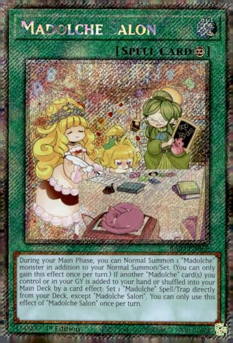 Madolche Salon (Platinum Secret Rare) – RA03-EN069 – Platinum Secret Rare – 1. Auflage von YU-GI-OH!