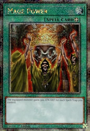 Mage Power (Quarter Century Secret Rare) – RA03-EN113 – Quarter Century Secret Rare – 1. Auflage von YU-GI-OH!