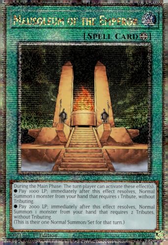 Mausoleum des Kaisers (Quarter Century Secret Rare) – RA03-EN167 – Quarter Century Secret Rare – 1. Auflage von YU-GI-OH!