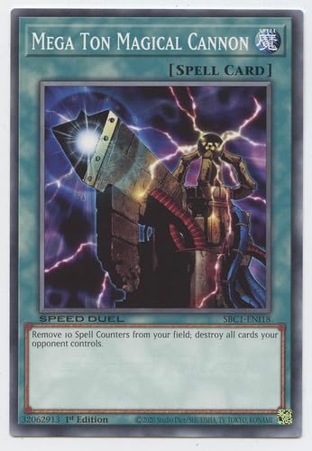 Mega Ton Magical Cannon - SBC1-ENI18 - Common - 1. Auflage von YU-GI-OH!