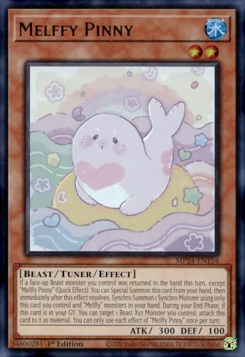 Melffy Pinny MP24-EN154 Ultra Rare 1. Auflage von YU-GI-OH!