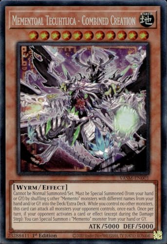 Mementoal Tecuhtlica - Combined Creation (CR) - VASM-EN001 - Collector's Rare - 1st Edition von YU-GI-OH!