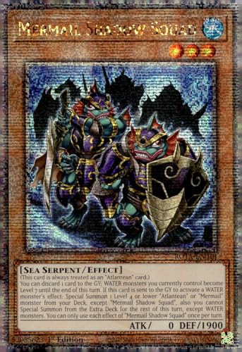 Mermail Shadow Squad (Quarter Century Secret Rare) – ROTA-EN018 – Quarter Century Secret Rare – 1. Auflage von YU-GI-OH!