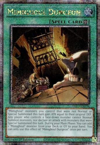 Mimighoul Dungeon (Quarter Century Secret Rare) – INFO-EN094 – Quarter Century Secret Rare – 1. Auflage von YU-GI-OH!