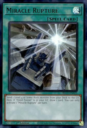 Miracle Rupture BLC1-EN025 Ultra Rare 1. Auflage von YU-GI-OH!