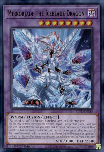 Mirrorjade Der Eisklingendrache - BLTR-EN114 - Ultra Rare - 1. Auflage von YU-GI-OH!