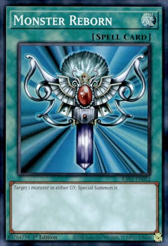 Monster Reborn - RA03-EN052 - Super Rare - 1. Auflage von YU-GI-OH!