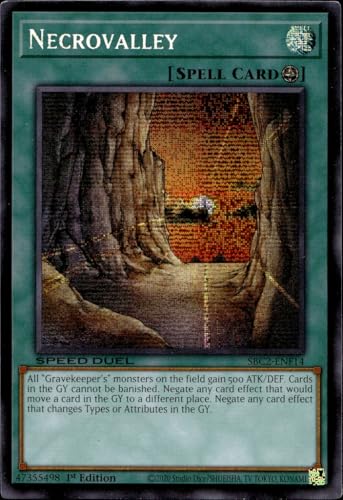 Necrovalley (PSR) - SBC2-ENF14 - Prismatic Secret Rare - 1. Auflage von YU-GI-OH!