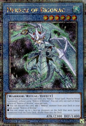 Nekroz of Brionac (Quarter Century Secret Rare) – RA03-EN260 – Quarter Century Secret Rare – 1. Auflage von YU-GI-OH!