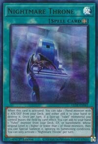 Nightmare Throne - LEDE-EN061 - Ultra Rare - 1. Auflage von YU-GI-OH!