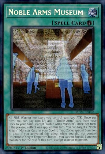 Noble Arms Museum MP24-EN102 Prismatic Secret Rare 1. Auflage von YU-GI-OH!