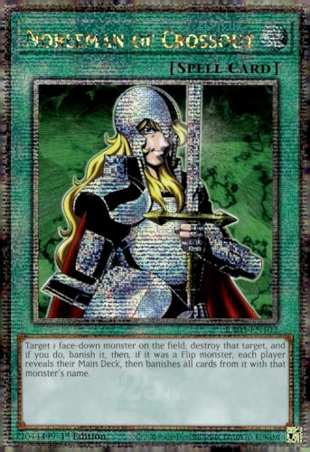 Nobleman of Crossout (Quarter Century Secret Rare) – RA03-EN102 – Quarter Century Secret Rare – 1. Auflage von YU-GI-OH!