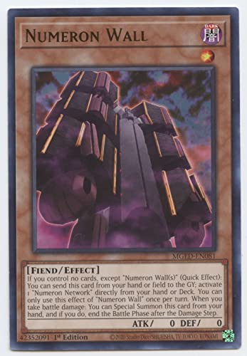 Numeron Wall - MGED-EN081 - Rare - 1. Auflage von YU-GI-OH!