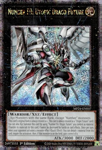 Nummer F0: Utopic Draco Future – MP24-EN037 – Quarter Century Secret Rare – 1. Auflage von YU-GI-OH!