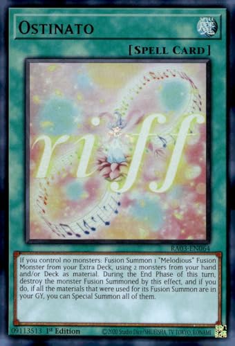 Ostinato (UR) - RA03-EN064 - Ultra Rare - 1. Auflage von YU-GI-OH!