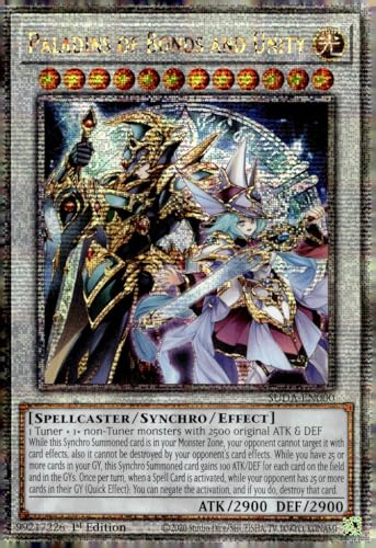 Paladins of Bonds and Unity – SUDA-EN000 – Quarter Century Secret Rare – 1. Auflage von YU-GI-OH!