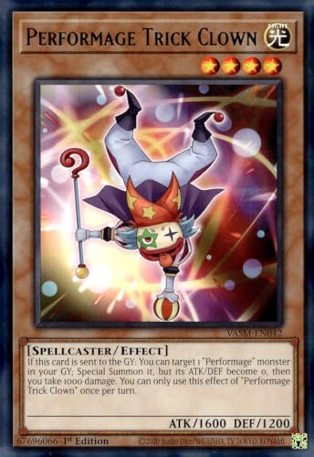 Performage Trick Clown - VASM-EN042 - Rare - 1. Auflage von YU-GI-OH!