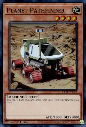 Planet Pathfinder (SR) - CRBR-EN042 - Super Rare - 1. Auflage von YU-GI-OH!