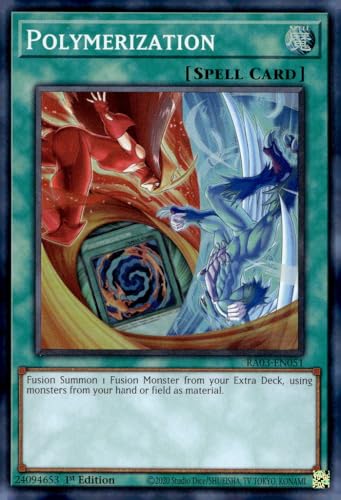 Polymerization (B) (Hero Art) - RA03-EN051 - Super Rare - 1. Auflage von YU-GI-OH!