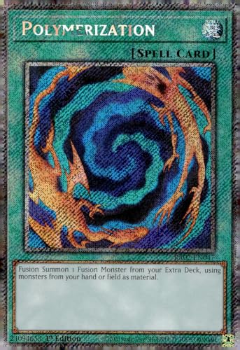 Polymerization (Platinum Secret Rare) – RA02-EN047 – Platinum Secret Rare – 1. Auflage von YU-GI-OH!