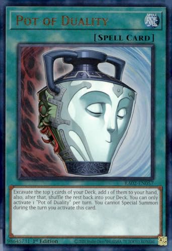 Pot of Duality (PUR) – RA02-EN057 – Prismatic Ultimate Rare – 1. Auflage von YU-GI-OH!