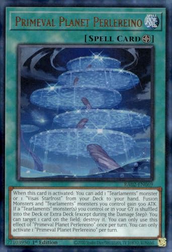 Primeval Planet Perlereino (PUR) – RA02-EN069 – Prismatic Ultimate Rare – 1. Auflage von YU-GI-OH!