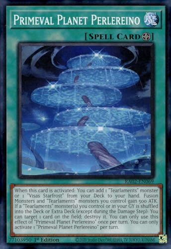 Primeval Planet Perlereino - RA02-EN069 - Super Rare - 1. Auflage von YU-GI-OH!