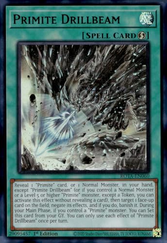 Primite Drillbeam – ROTA-EN060 – Ultra Rare – 1. Auflage von YU-GI-OH!