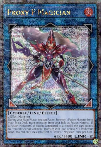 Proxy F Magician (Quarter Century Secret Rare) – BLTR-EN094 – Quarter Century Secret Rare – 1. Auflage von YU-GI-OH!