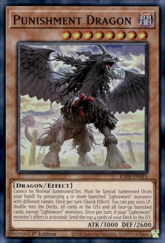 Punishment Dragon - RA03-EN015 - Super Rare - 1. Auflage von YU-GI-OH!