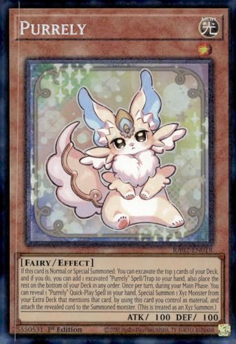 Purrely (PCR) - RA02-EN018 - Prismatic Collector's Rare - 1st Edition von YU-GI-OH!