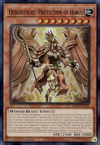 Qebehsenuef, Schutz des Horus - MP24-EN235 - Ultra Rare - 1. Auflage von YU-GI-OH!