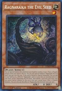 Ragnaraika The Evil Seed - LEDE-EN013 - Secret Rare - 1. Auflage von YU-GI-OH!