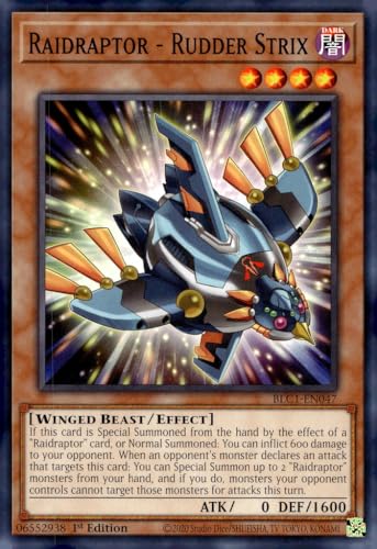 Raidraptor - Rudder Strix - BLC1-EN047 - Common - 1. Auflage von YU-GI-OH!