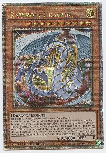 Rainbow Dragon TN23-EN004 - Quarter Century Secret Rare - Limited Edition von YU-GI-OH!